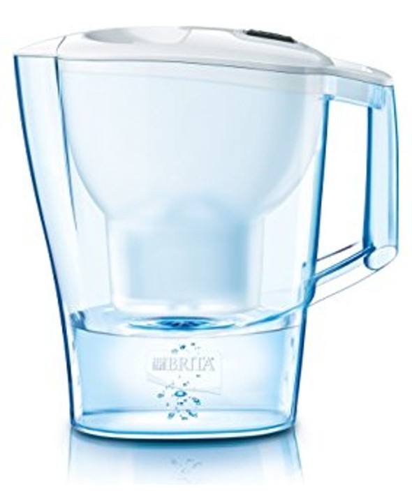 JARRA PURIFICADORA AGUA ALUNA BLANCA BRITA+1 FILTRO 2.4L