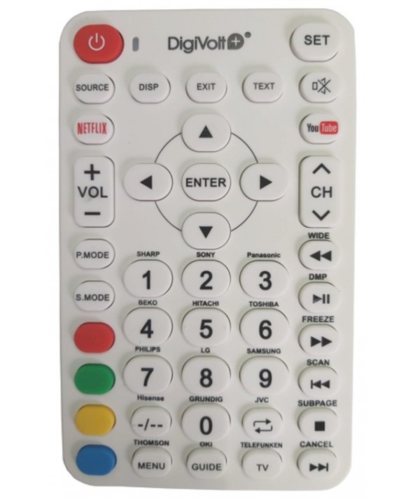 MANDO TV UNIVERSAL ELCO PDM-1000T – Electrocash Electrodomésticos